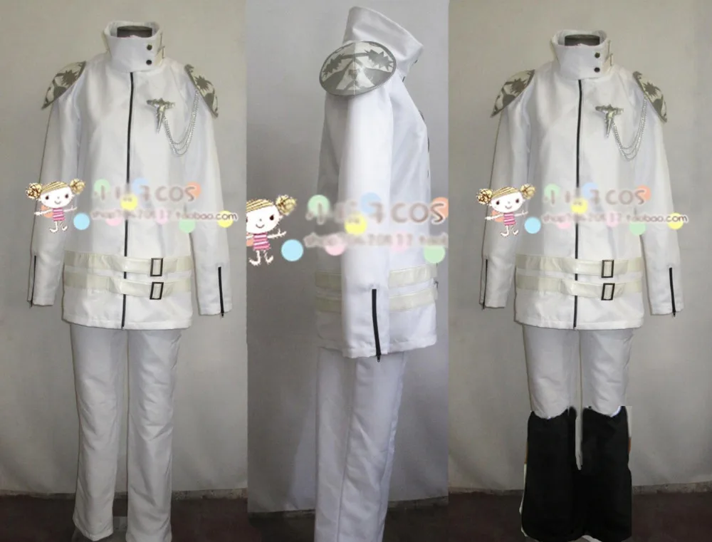 Segunciclo 激安 家庭教師ヒットマンreborn ホワイトbyakuranジェッソコスプレ衣装トップ パンツ 通販 価格