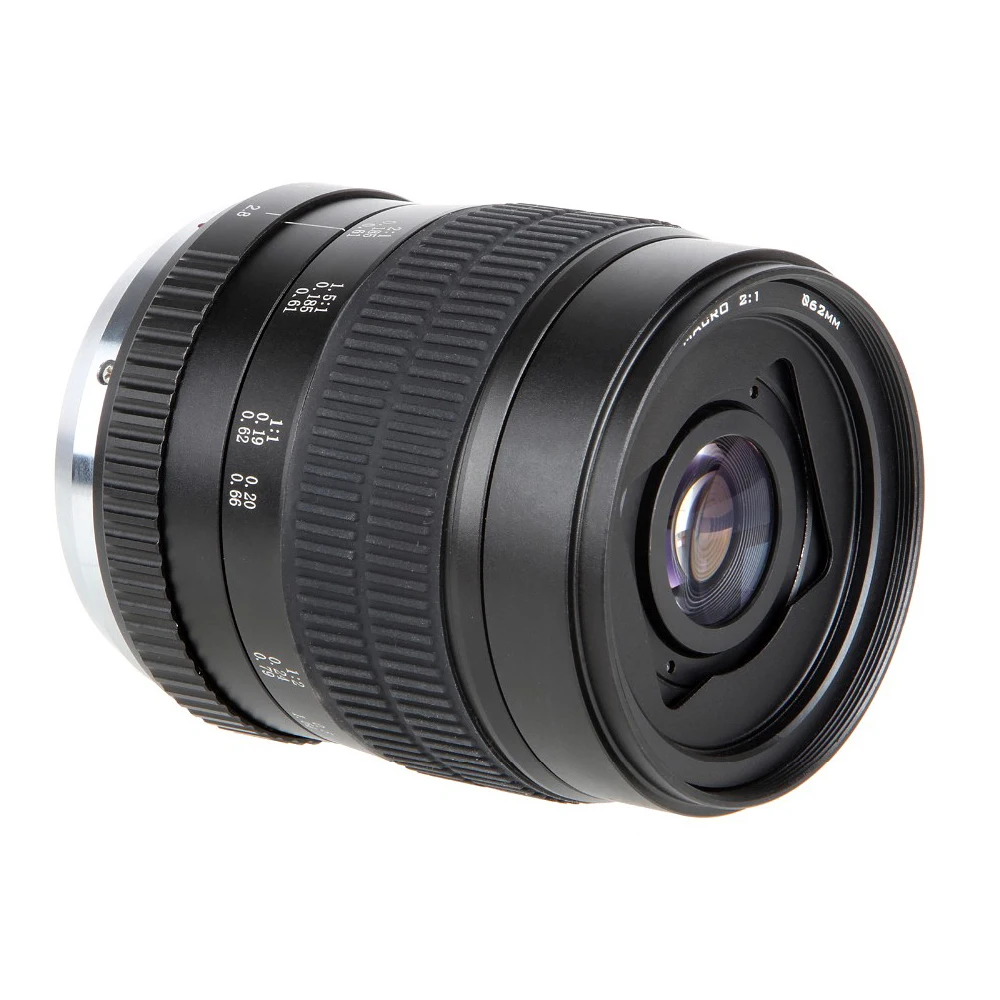 60mm f/2.8 2:1 Super Macro Manual Focus Lens for Nikon F Mount D7200 D7100 D7000 D5500 D5200 D3300 D3200 D810 D800 D90 D700 DSLR