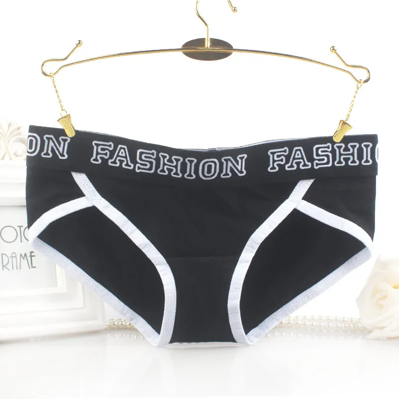 2018 New Brand Fashion Sexy Briefs Women's 100% Cotton Breathable Panties Underwear Women (13)