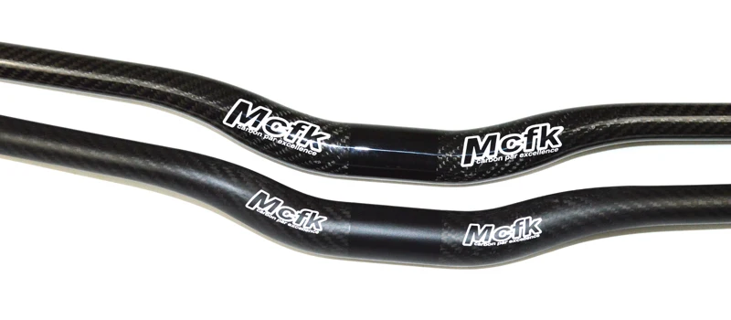 MCFK 3K Углеродное волокно MTB велосипедный Руль Горный велосипед rise руль 31,8 мм* 620 до 720 мм велосипедные части матовая или глянцевая