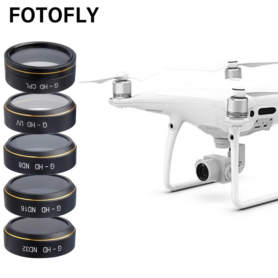 Фильтр для дрона Phantom 4 Pro фильтр с оптическим стеклом CPL UV ND4/8/16/32 фильтры объектива