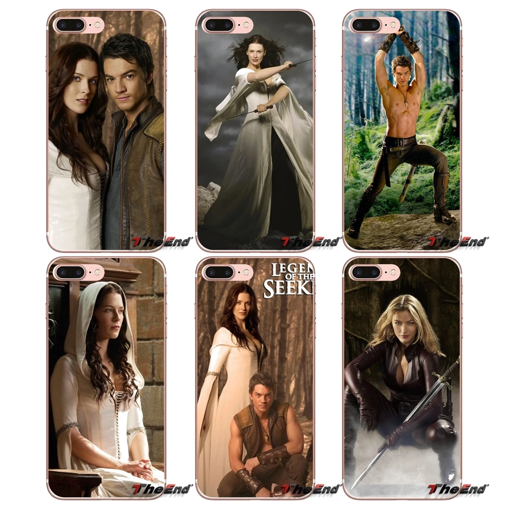 

For iPhone X 4 4S 5 5S 5C SE 6 6S 7 8 Plus Samsung Galaxy J1 J3 J5 J7 A3 A5 2016 2017 Transparent TPU Cover Legend of the Seeker