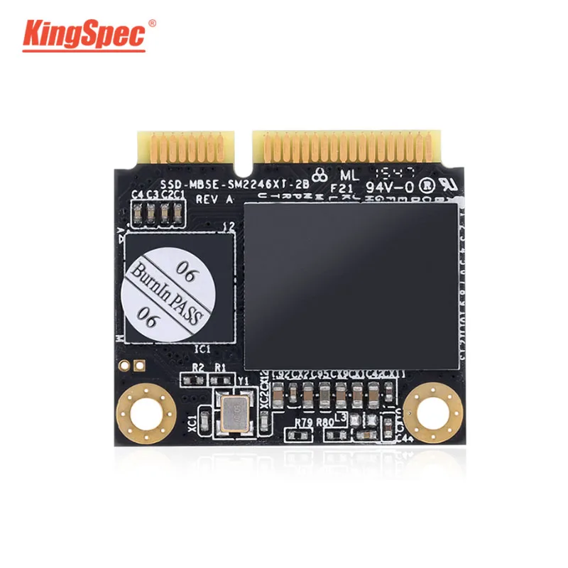 KingSpec SSD HDD половина mSATA 128gb 256gb SSD Mini SATA Внутренний твердотельный диск для ноутбука жесткий диск для компьютера