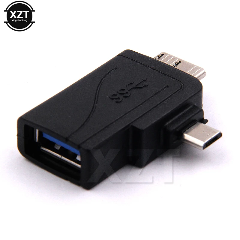 

2 in 1 USB Cable Micro USB3.0/2.0 OTG Adapter Data Transfer For Letv Xiaomi Android Phones GDeals Tablets High Speed