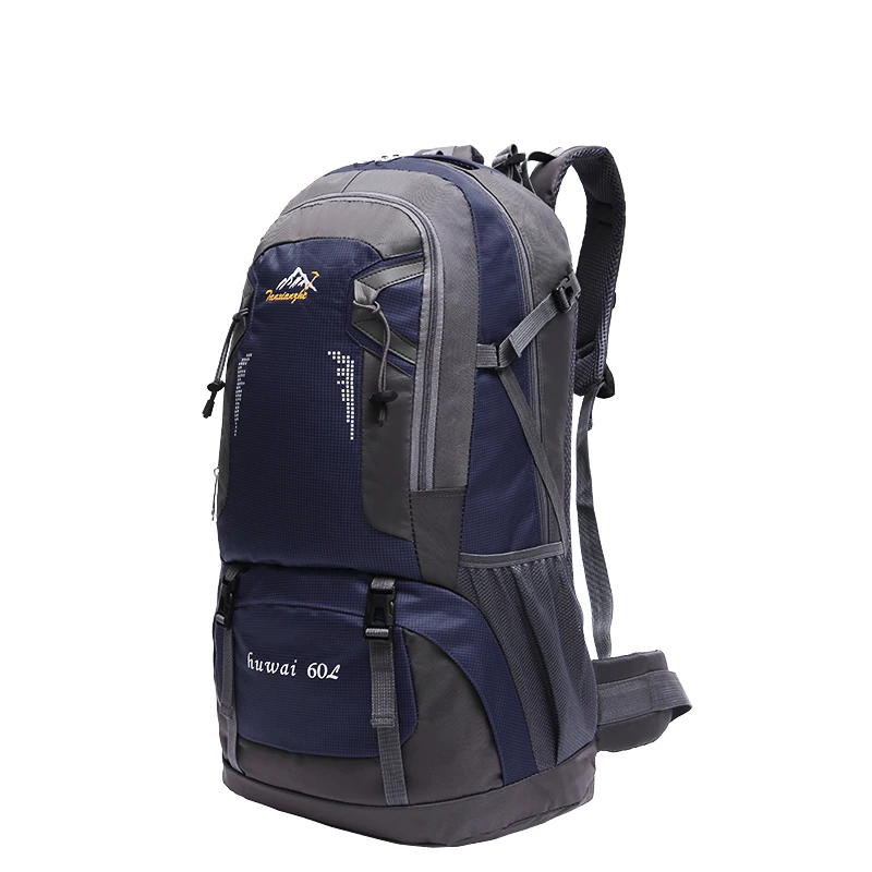 

60L Outdoor Camping Backpack For Hiking Climbing Skiing With Rain Cover Travel Bag Breathable Cycling Hunting Backpack Waterprof