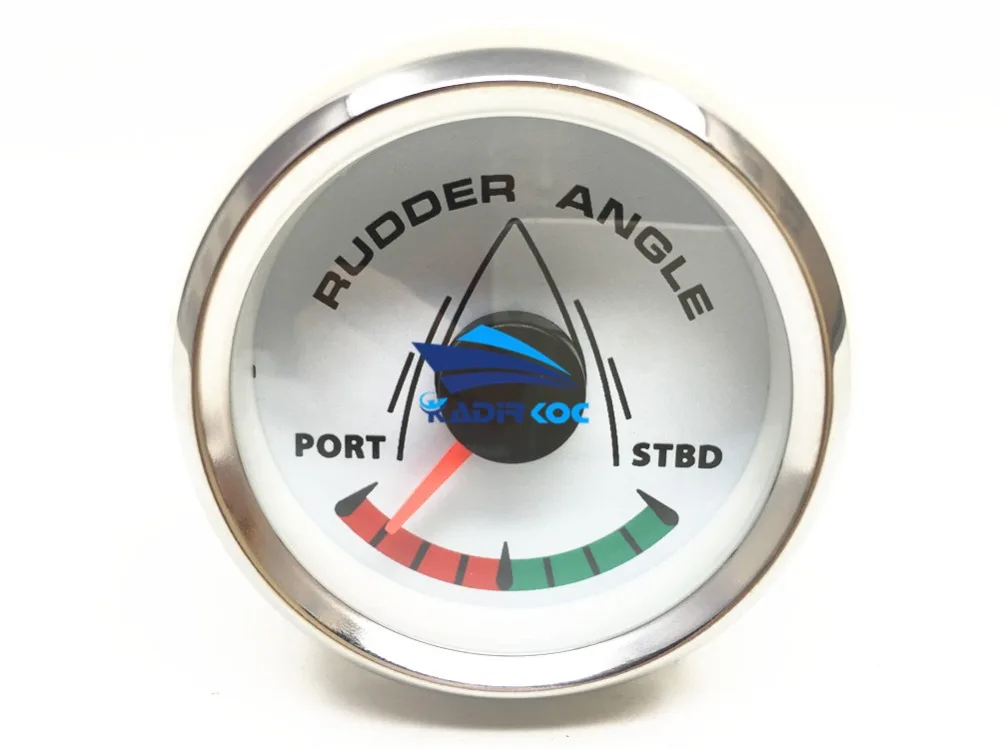 1 шт стиль 52 мм руль метров угол 9-32vdc морской руль угол датчики с 8 видов Подсветка Цвет для лодки судно Yacht