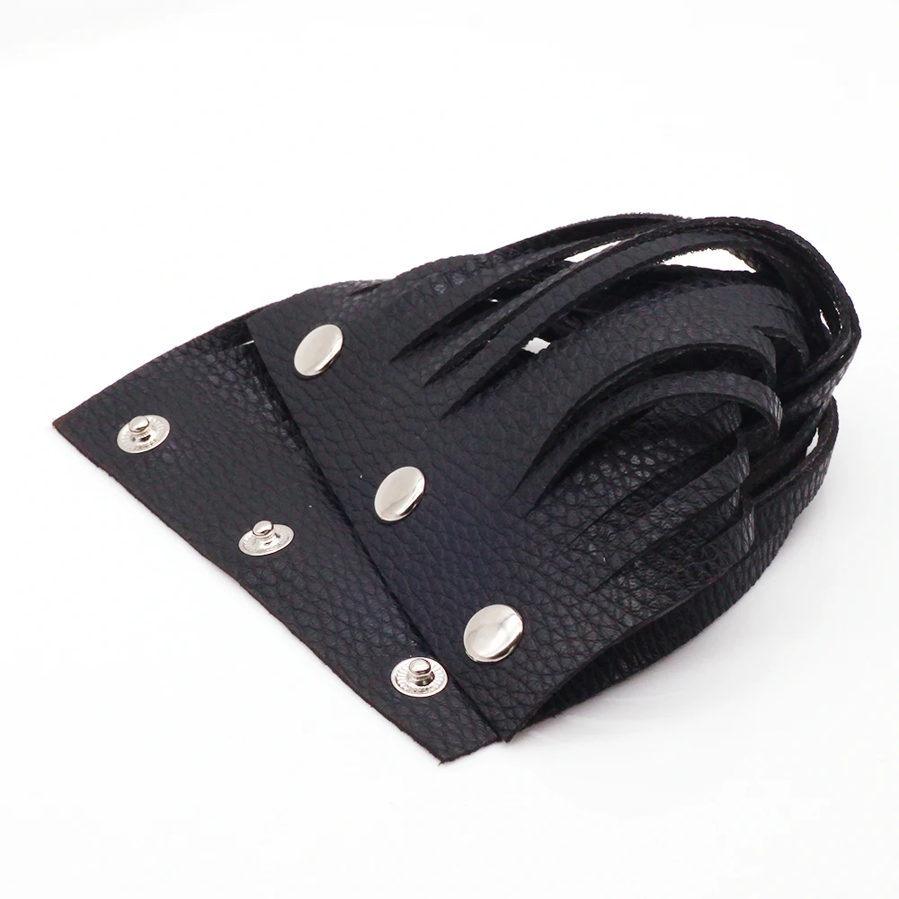 Кожаный браслет для женщин в стиле панк модные роскошные кожаные ювелирные изделия черные браслеты ювелирные изделия оптом