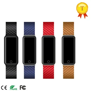 

2017 best smart band for lady good for yoga with heart rate monitoring sleep monitoring long time standby smart bracelet