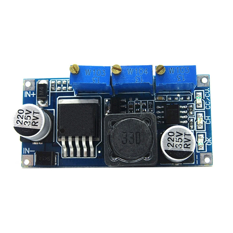 LM2596 DC-DC 7 V-35 V понижающий CC CV Питание Модуль светодиодный драйвер Батарея Зарядное устройство Регулируемый LM2596S постоянный ток Напряжение