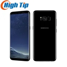 Разблокированный мобильный телефон samsung Galaxy S8 G950U, 4G LTE, Android, четыре ядра, 5,8 дюймов, 12 МП, отпечаток пальца, 4 Гб rom, 64 ГБ, 3000 мАч