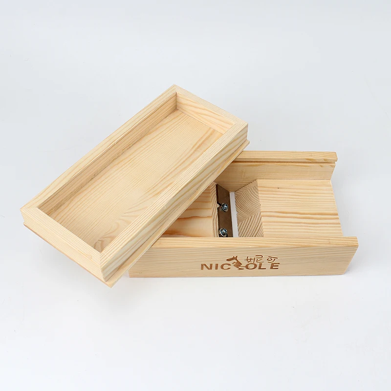 Николь мыло Beveler строгальный деревянный ящик для ручная работа Производство Мыла инструменты