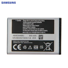 SAMSUNG Original Battery AB463446BU AB043446BE For Samsung M2310 M620 S139 S169 S189 E2330 E500 X508 X520