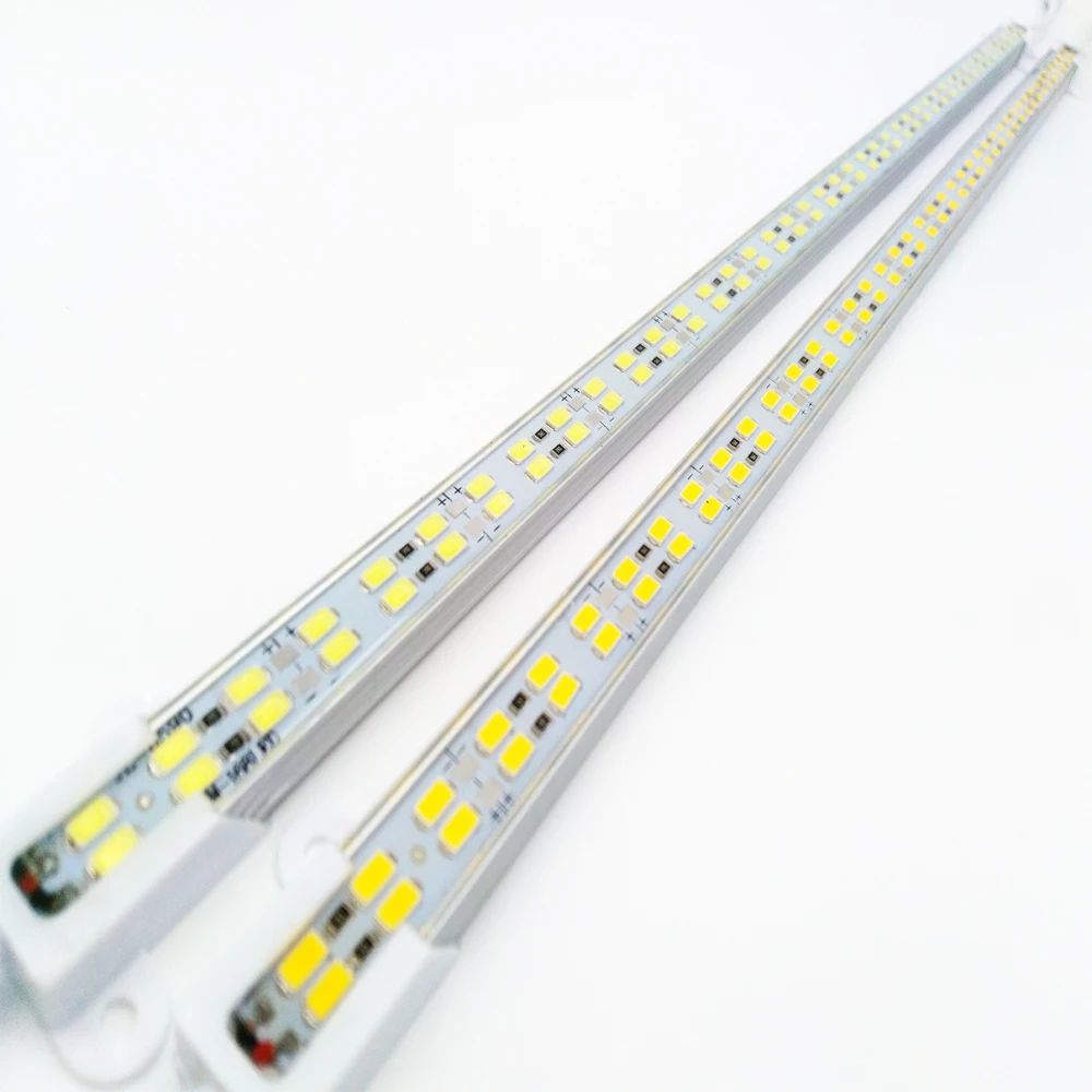 1 meter 168Leds Double Row Led luces Strip SMD5730 bar light Waterproof Cool White/Warm white 168Leds/m 12mm PCB DC12V