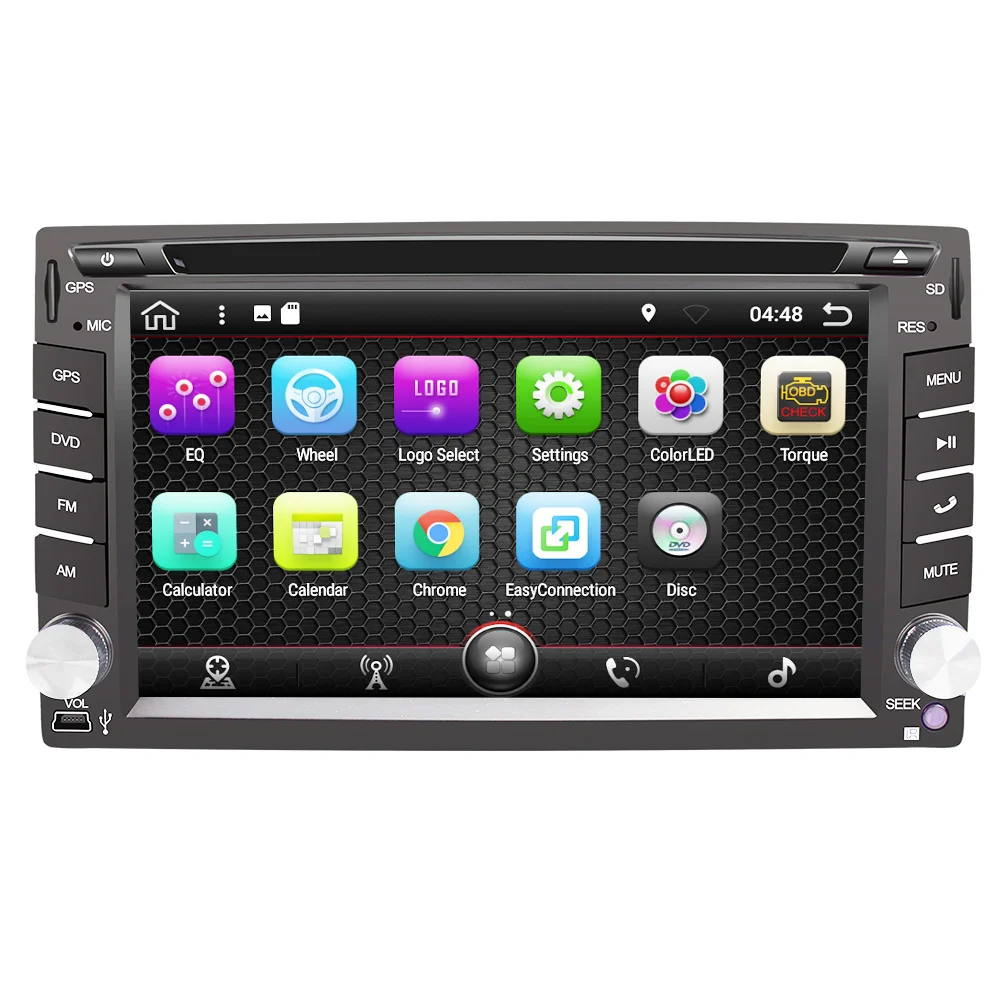 Clearance Eunavi Octa 8 Core 2 din Android 9.0 car dvd radio player universal 2din GPS Navigation audio stereo wifi touch screen swc usb 3
