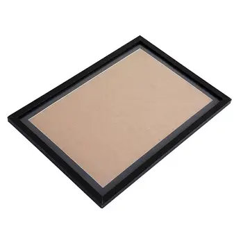 

Black Rectangle Environmental Acrylic Photo Frame With Installing Accessories Waterproof mothproof DIY Frame Home Decer