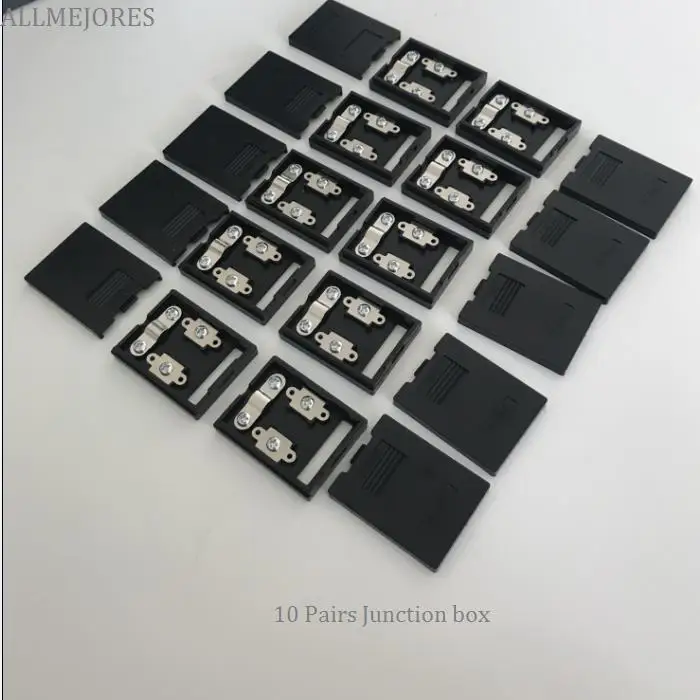 

ALLMEJORES Solar panel Junction box Waterproof Terminals connection box suit for 10W-30W Solar moudle 10pcs/Lot