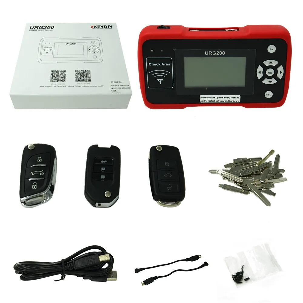 

Newest KEY DIY URG200 Remote Master Auto key programmer same fuction as KD900, car key programer/ auto car key maker