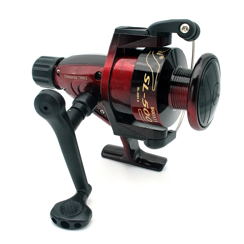 1pcs Ratio 5.51 Left/Right Interchangeable Collapsible Handle Spinning