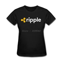 Художественные футболки с волнистым рисунком, женские короткие футболки с криптовалютой биткоина, топы для девочек, футболки в интернет-магазине