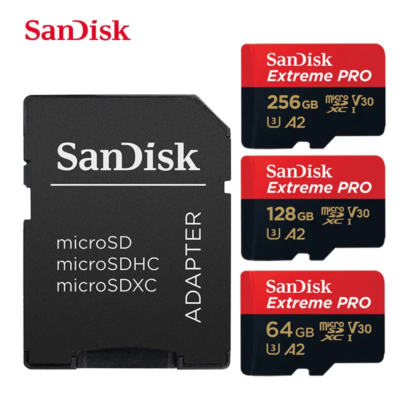 SanDisk Ultra A1 карты памяти MicroSD 200 ГБ 128 ГБ 64 ГБ 32 ГБ 16 ГБ MicroSDHC/SDXC UHS-Я 98 МБ/с. карты памяти Micro SD картао де memoria