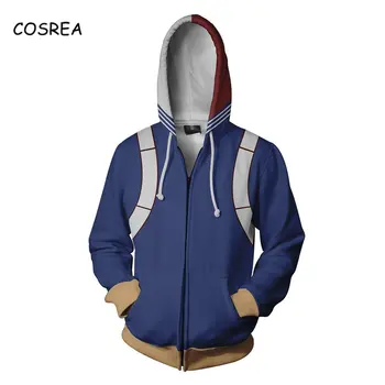 

Anime My Hero Academia Cosplay Costume Todoroki Shoto Asui Tsuyu Hoddies Sweater T-shirt Pants School Coat for Men Adult Boys