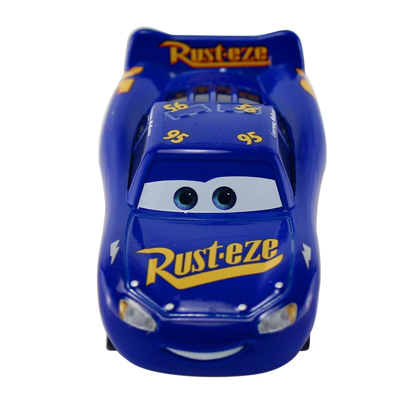 Disney Pixar Cars 2 3 Новое сказочное освещение McQueen Jackson Storm Cruz Ramirez металлическая машина модель детская Рождественская игрушка-лучший подарок