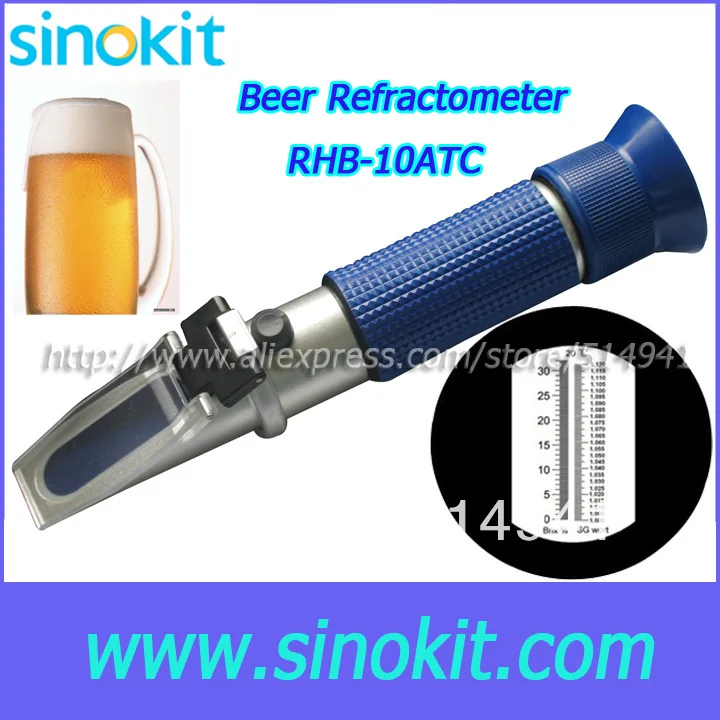 

Free Shipping Wholesales Beer and Brix Refractometer (Blue) RSG-100ATC