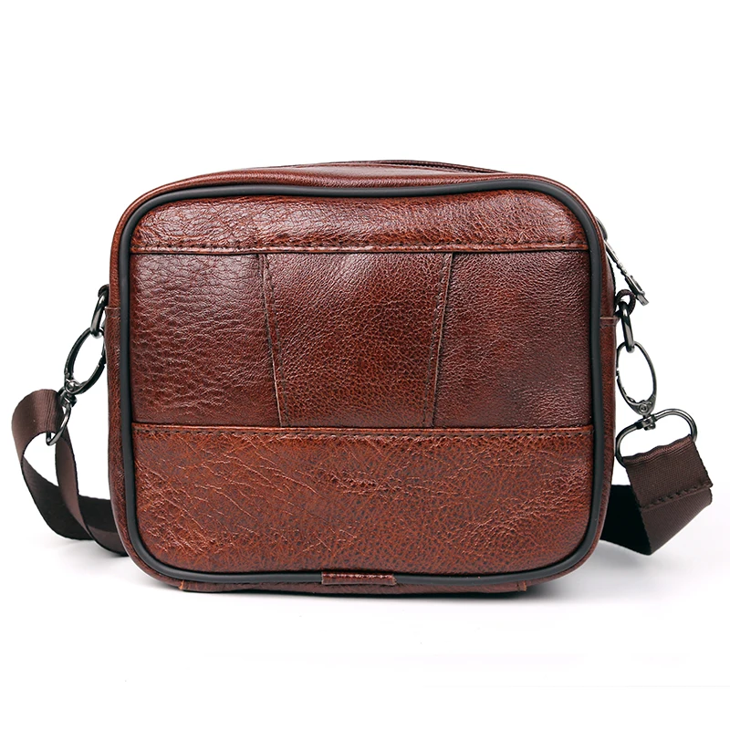 Elunico пояса из натуральной кожи Сумки Винтаж Для Мужчин's Crossbody сумка курьерские