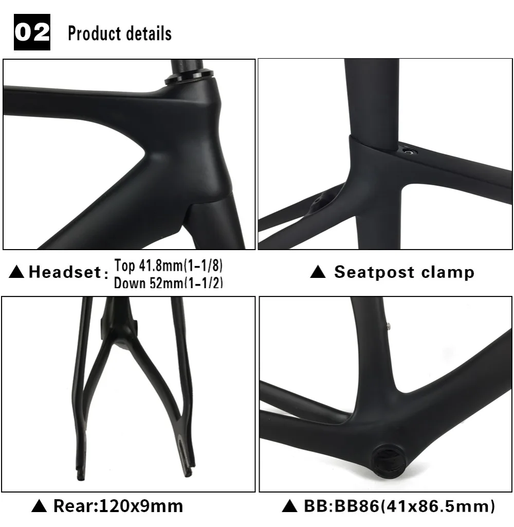 Sale Spcycle Full Carbon Track Bike Frame 2019 New Fixed Gear Bicycle Carbon Frameset T1000 Carbon Road Bicycle Frames BB86 14