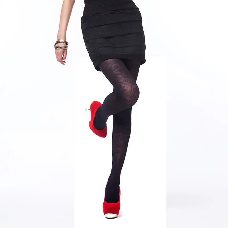 ホットファッショナブルなセクシーな春タイツ 80 デニールパターンジャガードベルベットシンスティックパンスト Thin Pantyhose Fashion Pantyhosepattern Pantyhose Aliexpress