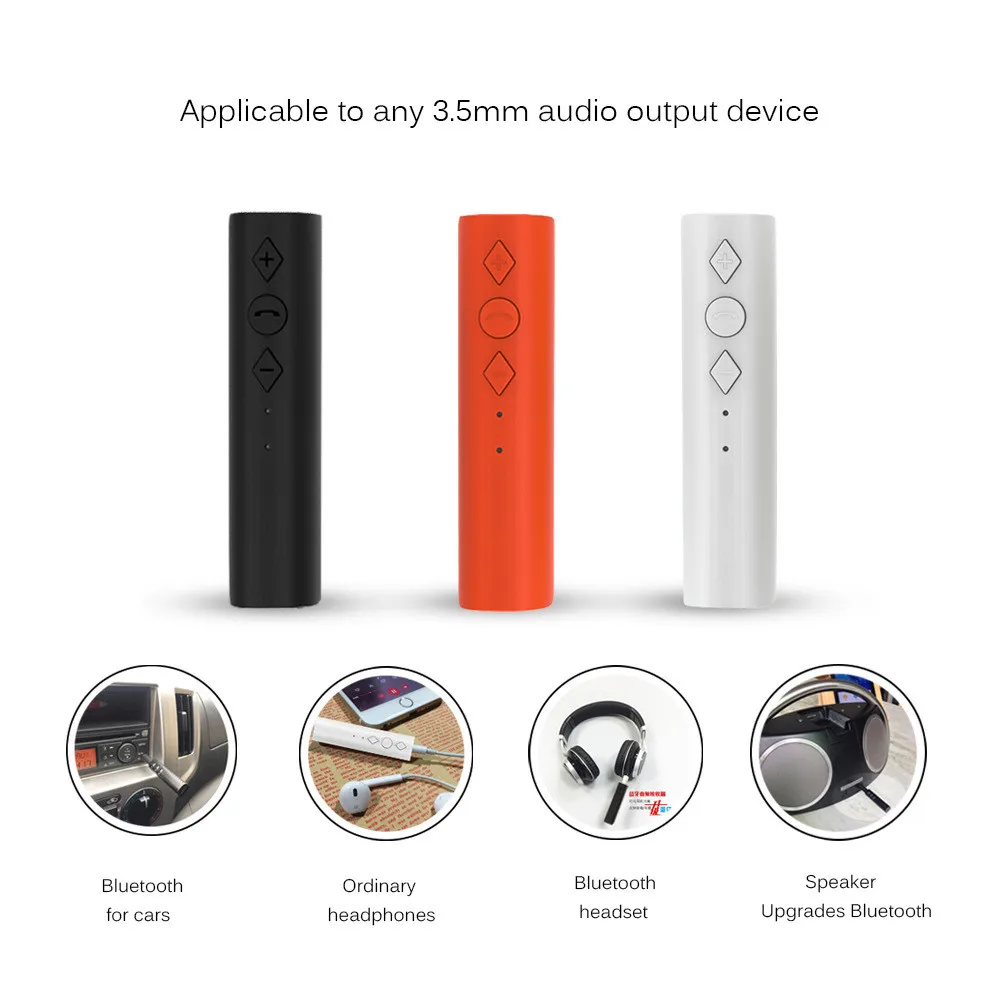 

HIPERDEAL Wireless Bluetooth Receiver 3.5mm Jack Audio Music Receiver Adapter Car Aux Cable Clip Mini Adapter Bluetooth BAY29
