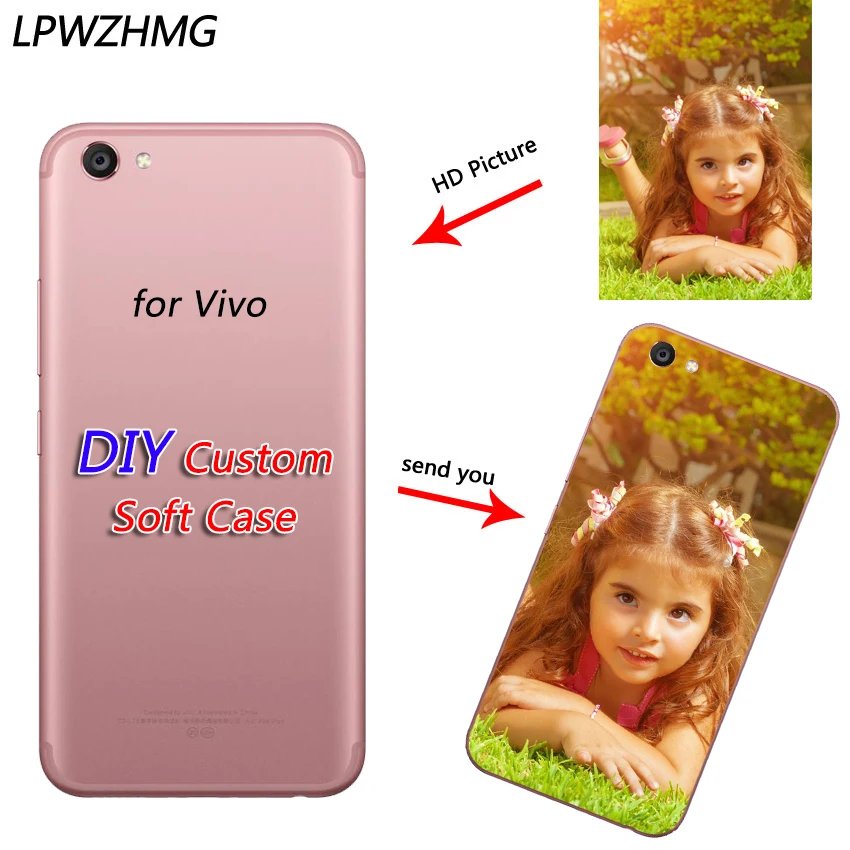 LPWZHMG пользовательские фото имя Обложка DIY чехол для BBK Vivo xplay 5 Y13 Y23 Y27 X5max телефона