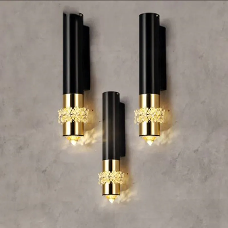 

Postmodern Creative Bedside Aisle Wall Lamp Balcony Corridor Living Room Stairs Nordic Bedroom Study Bar Cafe Lamp Free Shipping