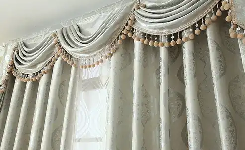 Curtains Drape Bedroom Purdah Living Room Blind Fabric Blackout