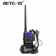 Retevis RT5R Handy Walkie Talkie Dual Band VHF UHF VOX FM Ham Radio Amador Two Way