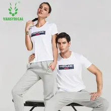 Для женщин бег Бег футболка комфорт дышащий полиэстер спортивная футболка Открытый быстросохнущие Кружево-Up О-образным вырезом