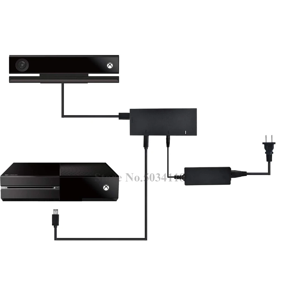 Новинка 2019 Kinect 2 0 сенсор AC адаптер питания для Xbox one S / X Windows PC XBOX ONE Slim/X