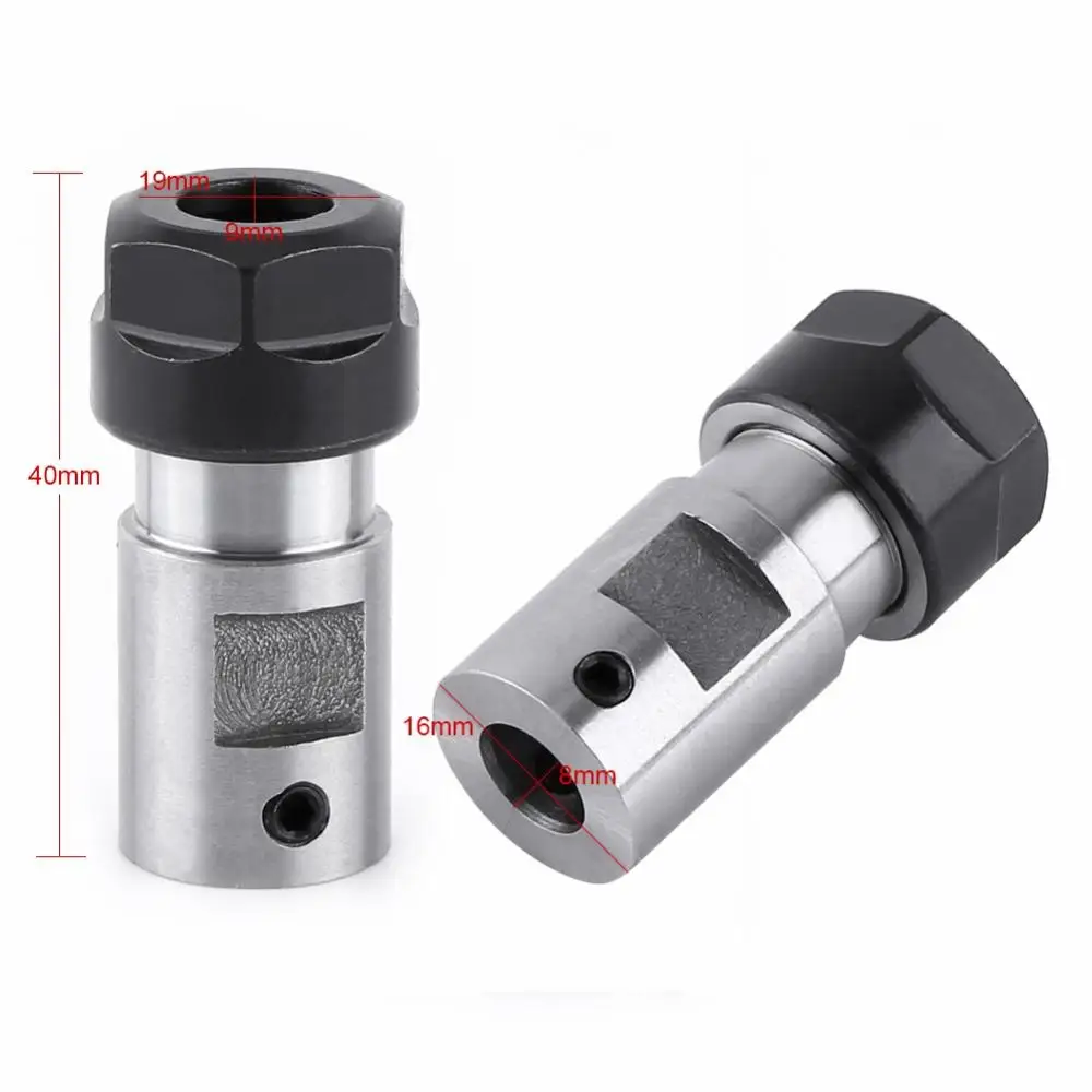Precision spindle chuck ER11 C16 35L hole 5mm 6mm 6.35mm 8mm 10mm Collet tool holder Motor Shaft Extension Rod | Инструменты
