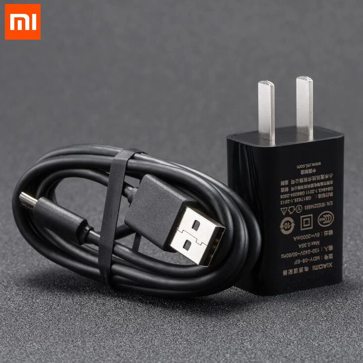 Настенное зарядное устройство Xiaomi для телефона адаптер переменного тока к USB