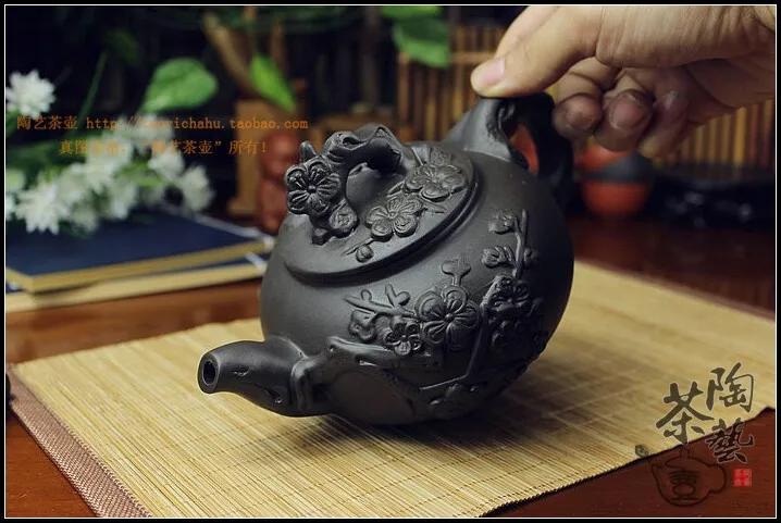 Китайский фарфор Исин Zisha чайный набор 380 мл+ 3 чашки 40 мл чайный набор кунг-фу чайные горшки ручной работы Zisha керамический чайник