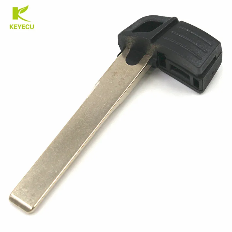 

KEYECU 2pcs New Smart Uncut Key Blade Blank for BMW 128i 328i 528i M3 X5 Z4