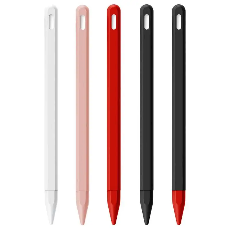 Стилус для планшета, защитный чехол для Apple Pencil 2, чехол s, портативный Мягкий силиконовый чехол для карандаша, высококачественный аксессуар, Новинка