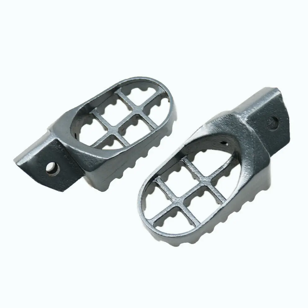

Серые велосипедные спортивные стальные подножки для Suzuki RM80 RM 80 Racing 1993-2001