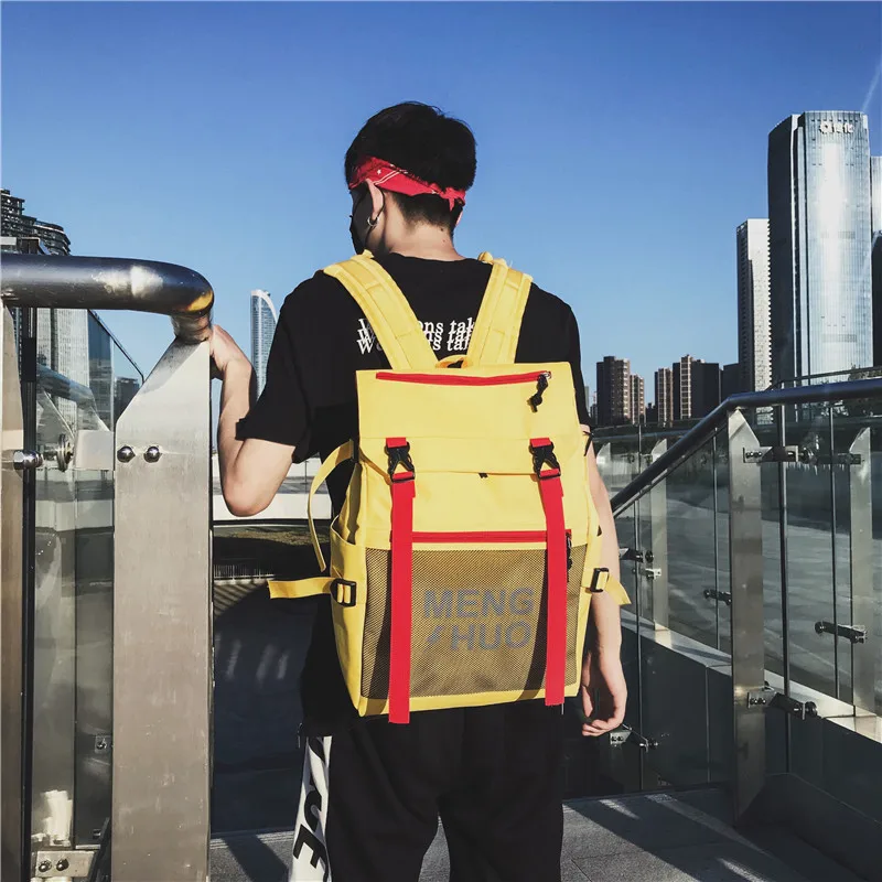 Menghuo Women Laptop Backpack Male School Backpacks Net Rucksacks Leisure for Teenager Travel Women Shoulder Mochilas School Bag (9)