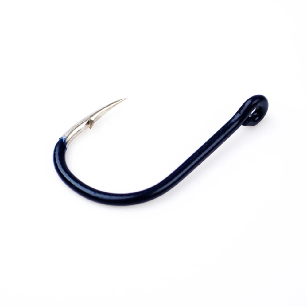 

FISH KING 8pcs/Bag 1# 4# 6# 8# Knife-edged Razor Sharp High Carbon Steel Fishing Hook With Ring Carp Anzol Anzuelos De Pesca