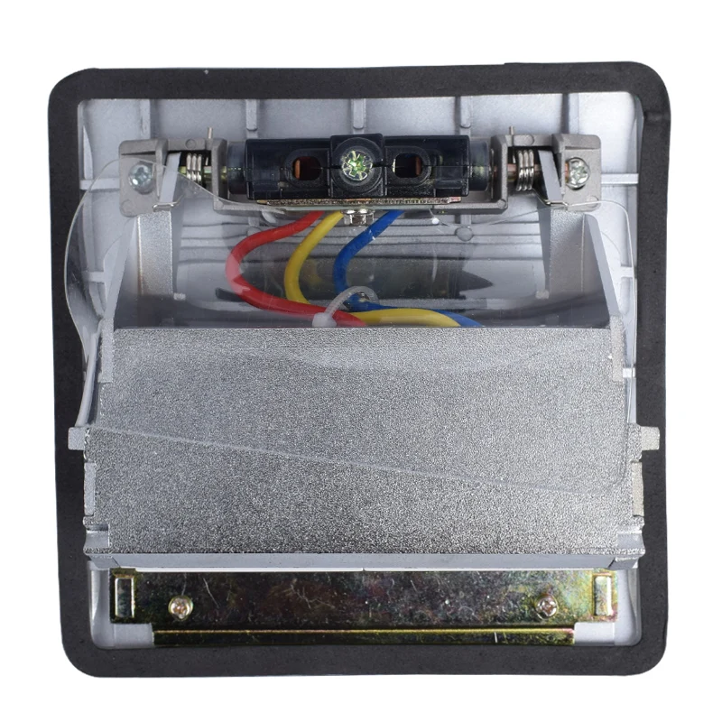 Kopen Coswall Alle Aluminium Panel EU Standaard Pop Up Floor Socket 2 Manier Stopcontact Modulaire Combinatie Aangepaste Beschikbaar