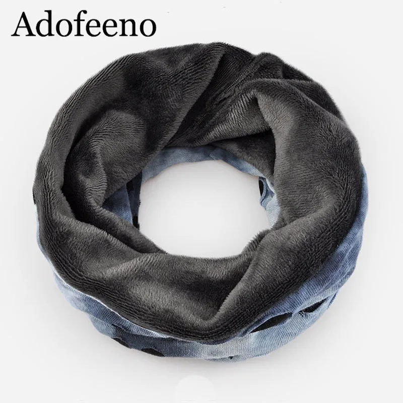 

Adofeeno Fashion 2 Use Cap Knitted Scarf & Winter Hats Warm Cap Hip-hot Skullies Beanies Unisex