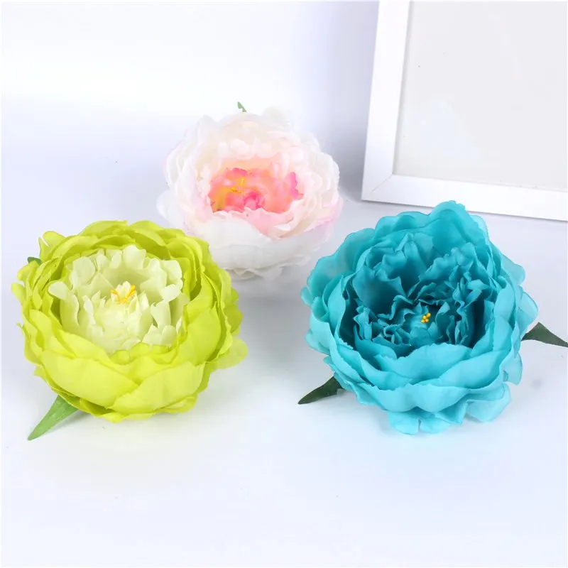 Elegant Peony Flower Heads for Decorative Arrangements - Set of 25