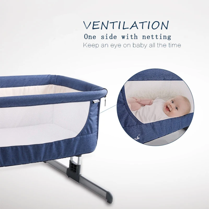  Pouch H05 Baby Portable Bed connected with parents' normal big bed Infant Travel Sleeper Portable C