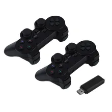 2 unids H-1032 Portable 2.4G Wireless USB Dual Vibración Gamepad Controller Joystick Para PC Del Ordenador Portátil